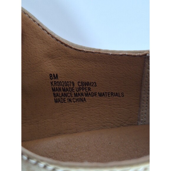 Korks Vega Platform Lugg Sole Mary Janes in Cream Sz 8M Leather Chunky Platform - Picture 6 of 14